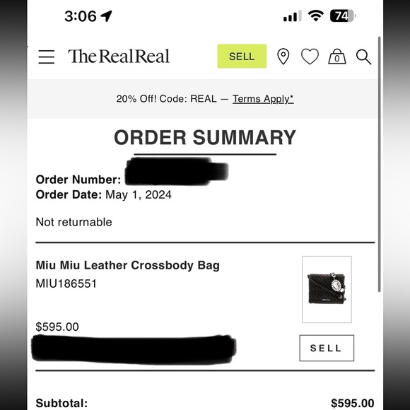 Miu Miu Authentic Black Leather Crossbody Bag - Picture 11 of 11